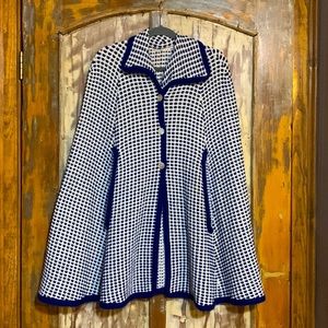 Vintage Sweater Swing Coat